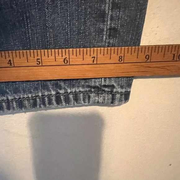 Seven7 Blue Jeans Mens 34 x 30 Straight Leg Distressed Relaxed Mid Rise - Picture 6 of 12